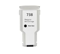 KRLAZdN Quality Compatible With Ink Cartridge DesignJet T850 T950 HP738 Model(MBK - 300ml)