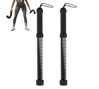 Krmoau Battle Ropes for Home Fitness | Wireless Training Rope - Pack of 2 Body Training Equipment for Men Women Adults Beginners and Users at Home
