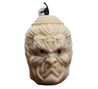 Krmoau Buddha Pendant for Women, Buddha and Devil Amulet Pendant, Women Meditation Buddha Ornament, Lucky Jade Amulet Protective Jewellery for Men, Women, Friends, Family, Siehe Beschreibung, See