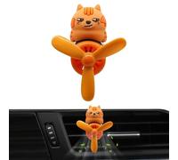 Krmoau Car Diffuser Ventilation Clip Cartoon Car Air Freshener Ventilation Clip Diffuser, Slow Release Perfume Aromatherapy Fragrance Decoration for Women, Families, Friends, Colleagues