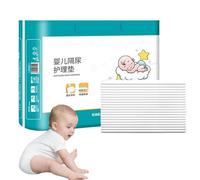 Krmoau Changing Mat, Waterproof Leak-proof Inserts, 40 Pieces Soft Changing Mats, for Children Girls On the Go Travel Car Plane Home