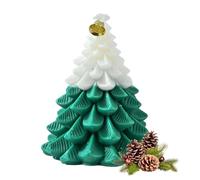 Krmoau Christmas Tree Candles, Tree Shaped Decoration with Long Burning Time, Scented Candles for Home, for Christmas, Halloween, Party, Holiday, Wedding, Autumn, Winter