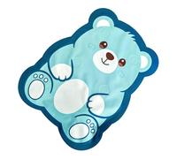 Krmoau Cooling Mat for Dogs - Fillable Water Mat, Scratch-Resistant Bear Shape, Self-Cooling Mat 30 x 38 x 2 cm - for Small Medium Large Dogs Puppies Summer Baskets Floor Sofa