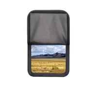 Krmoau Door Window Sun Protection Foldable Sun Protection Removable Protective Umbrella for Awning Van Camping Holiday Outdoor
