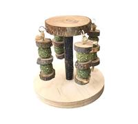 Krmoau Dwarf Hamster Toy and Activity - Multifunctional Mice Care Treats - Hamster Chew Toy | For Indoor Activities For Small Pets Such As Mice, Gerbils,