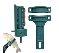 Krmoau Fish Scale Remover Device - Waterproof Device for Removing Fish Scales for Kitchen and Outdoor - for Home Outdoor Fishing Market Family Friends Gatherings