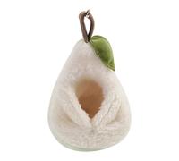 Krmoau Hamster Furniture - Plush Sleeping Bag - Pear Shaped House for Hamsters for Hanging - For Indoor Comfort Wellbeing Rest Time Home Safety Relaxation Pet Care