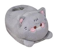 Krmoau Heated Foot Warmer, Plush Toy Winter Electric Warming Slippers - Soothing Heat for Adults Children in the Home, Office, Dorm, Couch, Bed