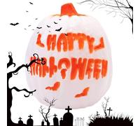 Krmoau Luminous Pumpkins - Battery Operated Colourful Pumpkin Night Light, Decorative Lamp for Autumn Festival Living Room Holiday Table Lawn Garden