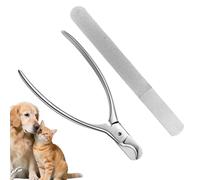 Krmoau Nail Scissors for Dogs and Cats, Stainless Steel Claw Care Tool for Cats, Puppy Claw Scissors, for Pet Careers, Veterinary Clinics, Nurses, Animal Shelters, Daily Routine, Seasonal