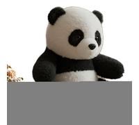 Krmoau Panda Cuddly Toy - Cute Panda Cuddly Toy | Cuddly Doll for Comfort and Relaxation for Children Adults Birthday Nursery Decoration