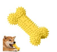 Krmoau Puppy Chew Toy, Teeth Cleaning, Bite-Resistant, Realistic - Bone Shape for Strong Chewers, for Throwing and Playing in the Garden, Yard, Living Room or on the Balcony