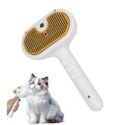Krmoau Steam Brush for Cats - USB Rechargeable Kitten Brush, Quiet Self-Cleaning Detangling Tool for Small Animals for Care at Home On the Go Indoor Outdoor