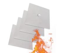 Krmoau Stove Cover, 4 x Hob Protective Covers, Non-Stick Resistant, Reusable Splash Guard Cover, and Splash-proof for Household, Commercial, Restaurant, Motorhome