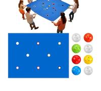 Krmoau Team Building Games for Workplace - Hole Plan Activities with Eight Balls - Team Bonding Games | For Home, School, Outdoor, Yard, Park, Playground, Party and
