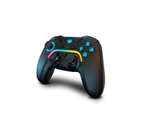 KROM Gamepad KAYROS -NXKROMKAYROS- Wired and wireless gamepad, designed for competition, configurable buttons and macros, PC, SWITCH, ANDROID, IOS, RGB LED, smartphone support, black