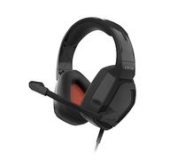 KROM Gaming KOPA PRO Stereo Headset, 50mm Speaker, Volume Control, Adjustable Headband, Flexible Microphone, PC, PS4-Ps5, Switch, Smartphones, Tablets, Black