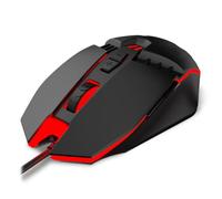 KROM KALAX NXKROMKALAX Gaming Mouse Optical Sensor, 4 Levels up to 3200 DPI, LED Lighting, 7 Buttons, Windows 7/8.1/10, Black