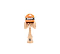 KROM Kendama MIKRO Orange - Mini Kendama Made of Beech Wood - Fully Playable - Pocket Size - For Beginners & Professionals