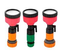 Kronabelle 3 Pcs Gardening Sprinkler Head Set, Fine Atomization For Young Plant Irrigation, 2000 Mesh Mist Spray Nozzle, Agricultural Use, Quick Connect Plant Watering Sprinkler For Orchids