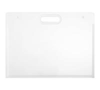 Kronabelle Art Portfolio Case, Plastic Art Storage Bag, Waterproof Design Featuring Handle, Perfect For Designers, Photographers, And Artists