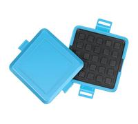 Kronabelle Compact Microwave Sandwich & Waffle Maker, Non-Stick, Quick Heating Panini Press with Dishwasher-Safe Parts for Fast Breakfast