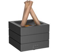 Kronabelle Essential Oil Aromatherapy Diffuser, Bonfire, 2H / 4H Timers, USB Type-C Rechargeable, 280 ml, Flame-Like 7-Color Lighting, Includes Remote Air Humidifier