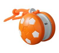 Kronabelle Interactive Dog Toys, 2026 Upgraded Motion-Activated Electric Automatic Rolling Ball with Rope, Random Path Movement, Rechargeable Boredom Relief Toy for Small Medium Large Dogs (Orange)