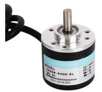 Kronabelle Robust Encoder with Push Button, Quick Frequency Response, 6000 RPM, Resilient Metal Body, 1.5 M Optical Encoder Cable, Dc 5V Input, Suitable for Precision Motor Management and Automation