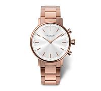 Kronaby Carat Unisex Analogue Automatic Watch with Stainless Steel Gold Plated Bracelet S2446/1