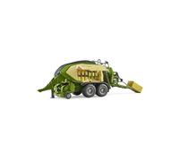 Krone BiG Pack 1290 HDP VC baler with 2 rectangular straw bales