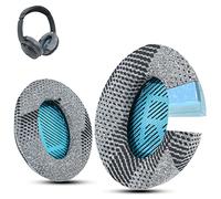 Krone Kalpasmos Cooling Gel Professional Bose Replacement Ear Pads compatible with Bose QuietComfort 35 ii /QC45/ QC35 / QC25 / QC2 / QC15 / Ae2 / Ae2i / Ae2w / SoundTrue and SoundLink-Blue