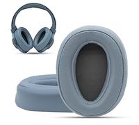 Krone Kalpasmos Ear Pads for Sony WH-H900N, Compatible with Sony MDR-100ABN Headphones Over Ear Cushion, Soft Memory Foam Protein Leather Replacement Sony Headset Repair Part (Moonlight Blue)