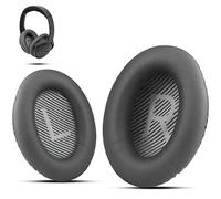 Krone Kalpasmos Premium Ear Pad Replacement for Bose Headphones Earpads, Compatible with Bose QuietComfort 35 ii /QC35 /QC25 /QC2 /QC15 /Ae2 /Ae2i /Ae2w /SoundTrue & SoundLink Dark Grey