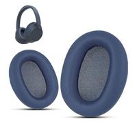 Krone Kalpasmos Replacement Ear Pads Compatible with WH-CH720N and Sony CH720N, Soft Memory Foam Headphone Earpads for Sony WHCH720/WHCH720N Wireless Headphones - Protein Leather Cushions - Blue