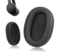 Krone Kalpasmos Replacement Earpads Compatible with Sony WH-CH700N, WH-CH710N, Protein Leather Memory Foam Replacement Ear Cushion, Grey