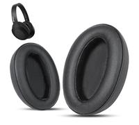 Krone Kalpasmos Replacement Earpads for Sony WH-H910N Headphones, Sony Ear Cushion Compatible with Sony WH-H910N Ear Pads, All Black