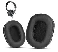 Krone Kalpasmos Sony MDR-7506 Replacement Ear Pads, Soft Cushions Compatible with Sony MDR7506 and Sony MDR-v6 Replacement Ear Pads, MDR-V7, Memory Foam, Protein Leather Softer Velvet Scrim, Black