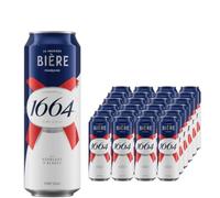 Kronen-bourg 1664 | 568ML Cans | ABV 4.6% | Pack of 24 | Whole Case