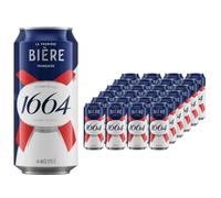 Kronenbourg 1664 | 440ML Cans | ABV 4.6% | Pack of 24 | Whole Case