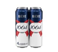 Kronenbourg 1664 Beer Blonde 4 x 568 ml