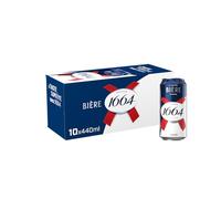 Kronenbourg 1664 Biere Beer Lager 440ml Can (Pack of 10)