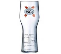 Kronenbourg 1664 Pint Beer Glass 20oz (57Cl) CE - Pack of 4 glasses