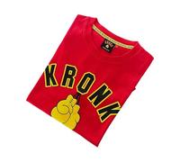 Kronk Gloves T-Shirt - Classic Red Boxing Tee for Men - Premium Cotton Athletic Fit - Iconic Retro Gym Logo - Casual Sportswear for Training & Everyday Wear