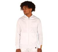 Kronk Iconic Detroit Zip Tracksuit Top White Small