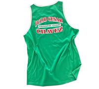 Kronk Julio Cesar Chavez Training Camp Vest - Men's Retro Boxing Tank Top - Classic Cotton Gym Vest - Green Sleeveless Workout Shirt
