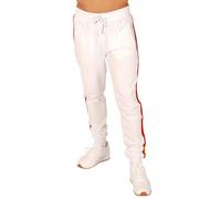 Kronk Tri Tape Stripe Leg Joggers Regular Fit White XX Large