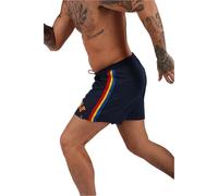 Kronk - War Boxing Shorts - Navy - Premium Athletic Training & Sparring Gear for Men - Lightweight Performance Fight Shorts with Adjustable Waist - Ideal for Boxing, and Fitness Workouts