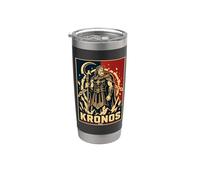 Kronos Greek Titan God of Time Mythology Power Stainless Steel Insulated Tumbler