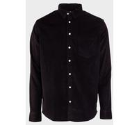 Kronstadt Corduroy Cord Shirt Pocket Cotton Long Sleeve RRP €74 Black or Brown